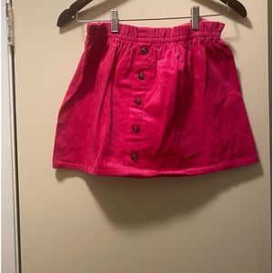 NWT Girls size 7/8 Corduroy Mini Skirt.